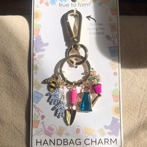 New- adorable Gardening Theme Handbag Charm Set